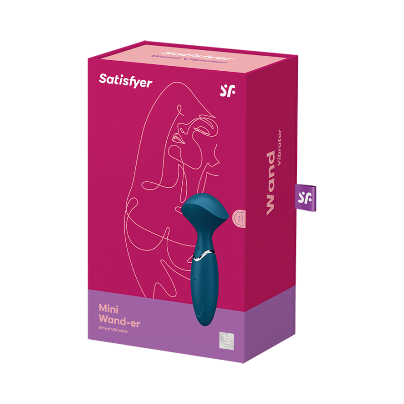 Вибромассажер Satisfyer Mini Wand-er blue 044231SA