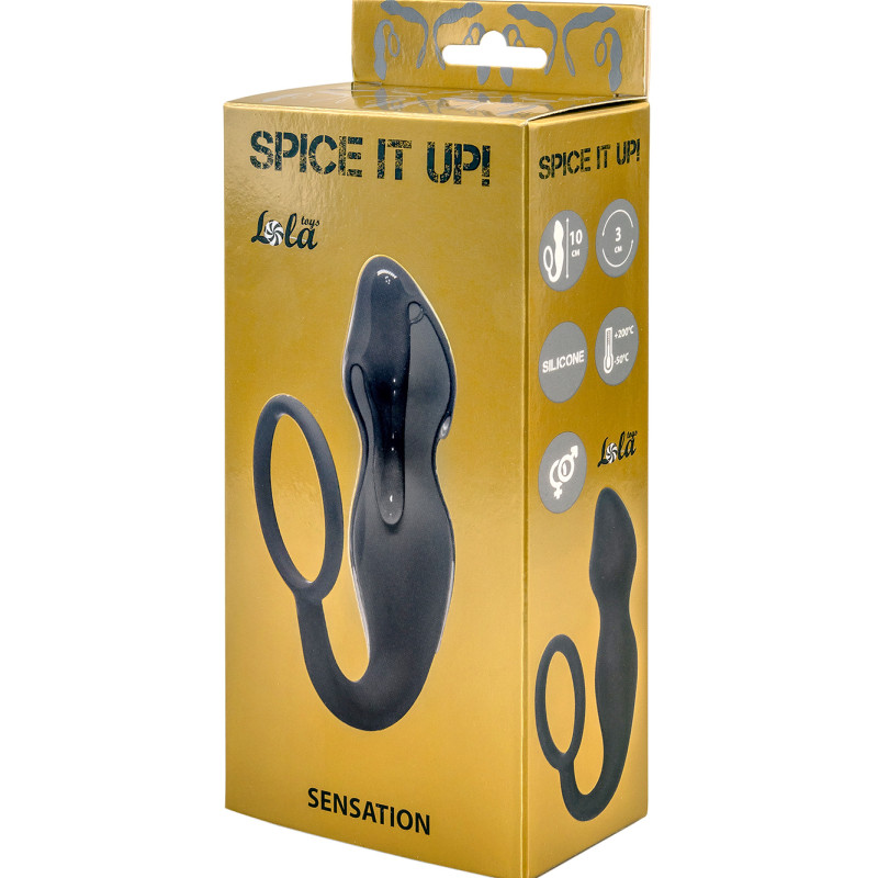 Анальная пробка Spice it up Sensation Dark Grey 8005-02lola