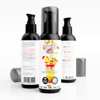 Лубрикант SGAN YONI GEL со вкусом Коктейля Секс на Пляже для орального секса 100 мл 9021sg