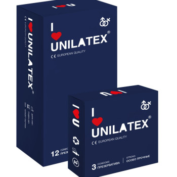 Презервативы Unilatex Extra Strong 12+3шт 3022Un