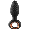 Анальная пробка с вибрацией и вращением (с пультом ДУ) SW1123