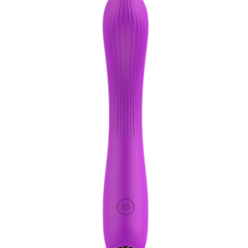 Гибкий силиконовый вибратор фиолетовый SW3014V