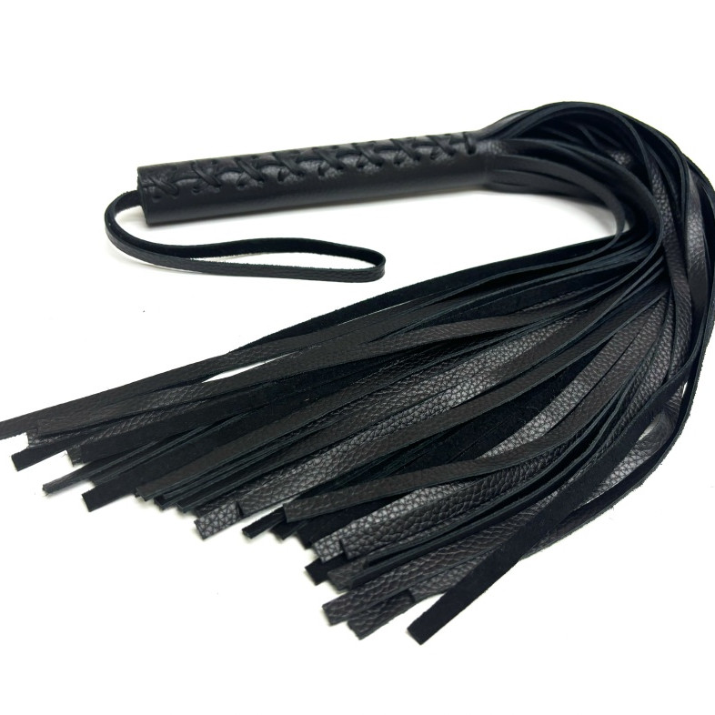 Плеть из мягкой кожи цельная 54019ars