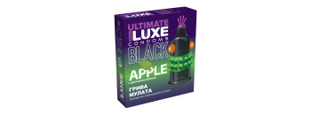 Презервативы Luxe BLACK ULTIMATE Грива Мулата (Яблоко) 4708lux