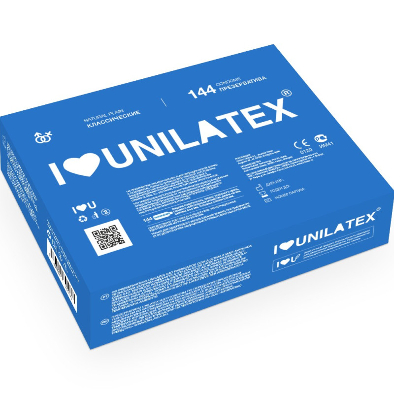 Презервативы Unilatex Natural Plain 144 шт 3000Un
