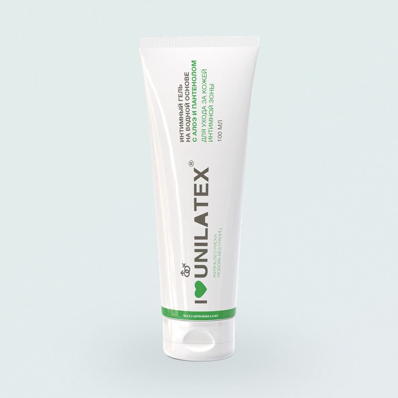 Лубрикант Unilatex Gel Алое вера+Е 82гр 3024Un