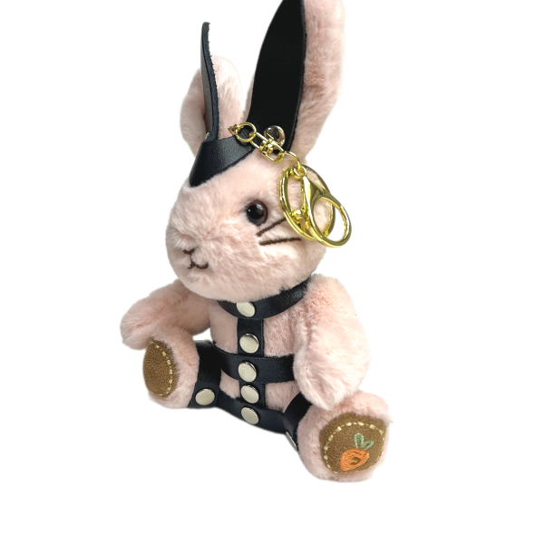 Брелок БДСМ зайчик в портупее 151ars