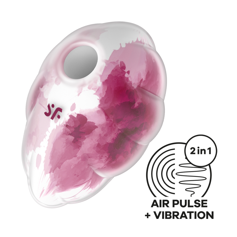 Вакуумный массажер Satisfyer Cloud Dancer red 049687SA