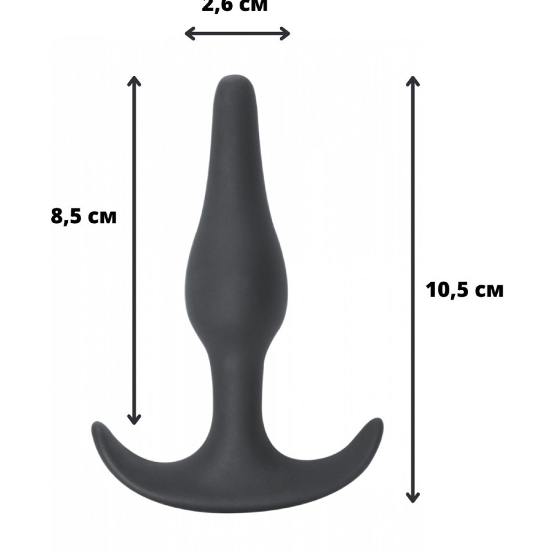 Анальная пробка Spice it up Starter Black 8007-01lola