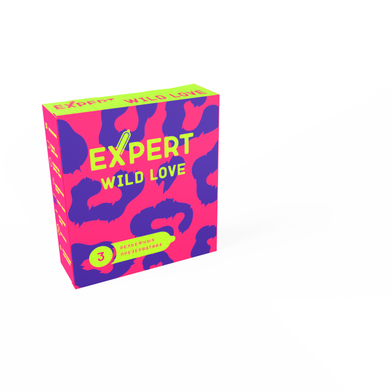 Презервативы Expert Wild Love 3 шт 9281ex
