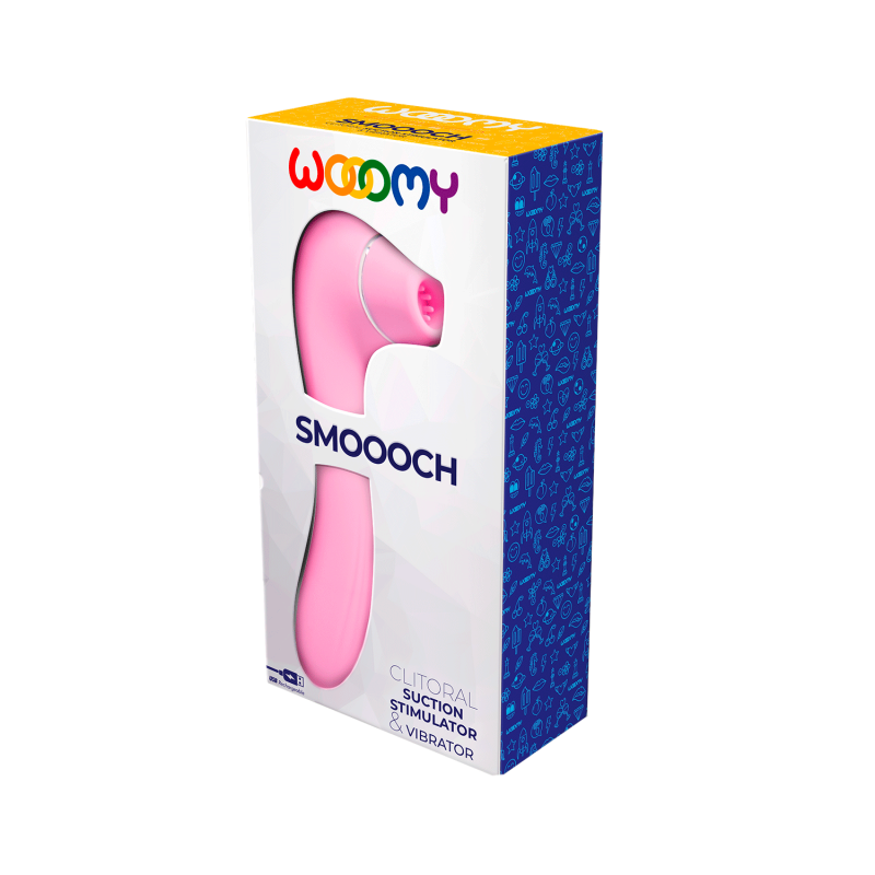 Вакуумный стимулятор Smoooch Pink Clitoral Suction & Vibration 11311AL