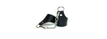 Наручники кожаные Black Phoenix 6026ars