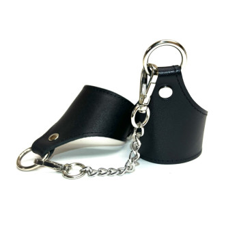 Наручники кожаные Black Phoenix 6026ars