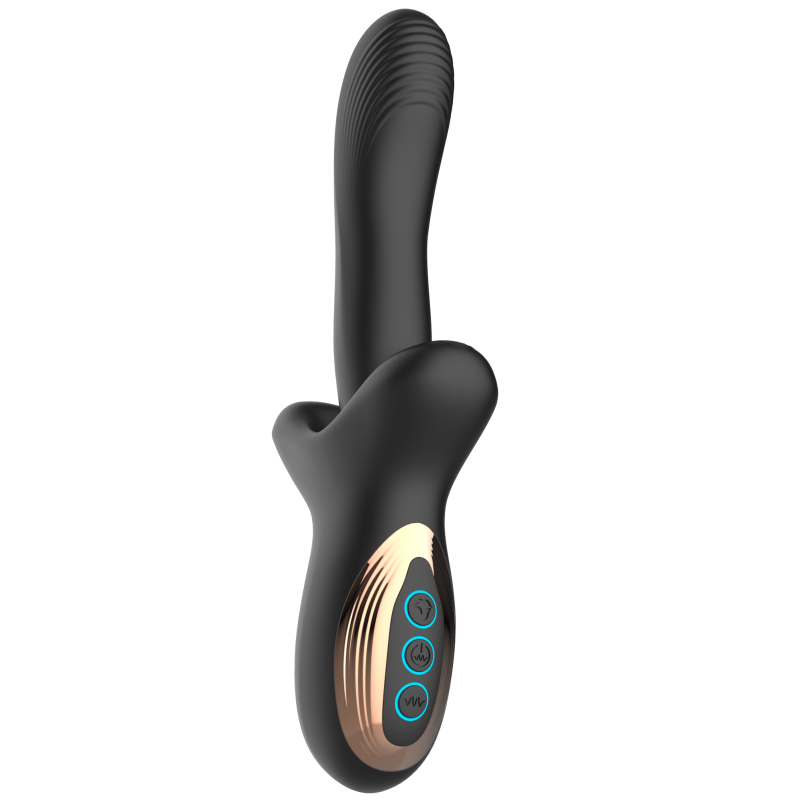 Компактная секс-машина с постукивающим эффектом Черная SW3056R