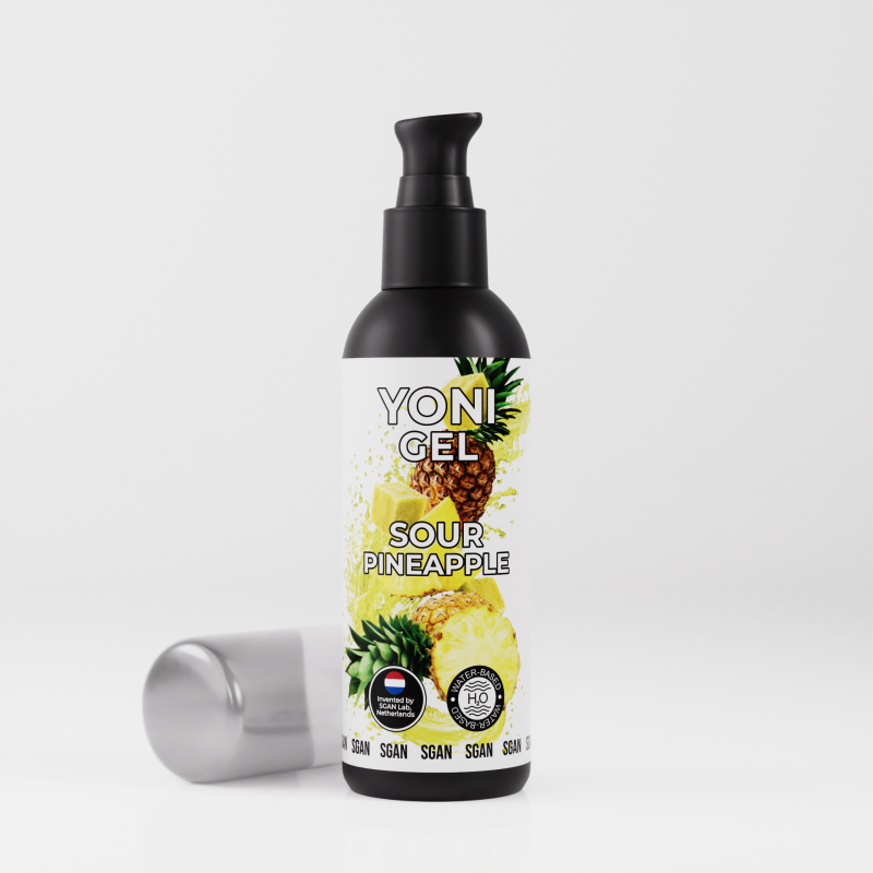 Лубрикант SGAN Sensual со вкусом Кислого Ананаса для орального секса 100 мл 0646sg