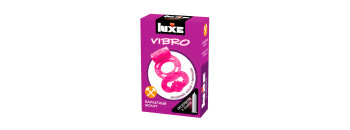 Виброкольцо Luxe VIBRO Бархатный молот