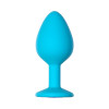 Анальная пробка Emotions Cutie Medium Turquoise light purple crystal 4012-04Lola