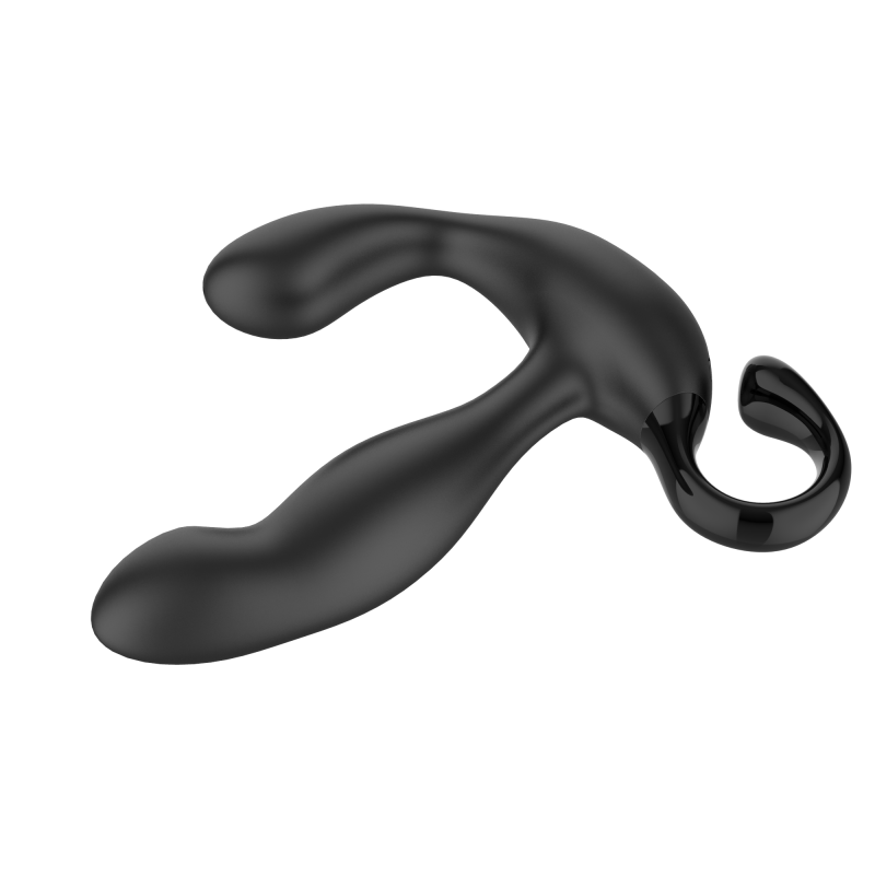 Массажер простаты с вибрацией и эффектом фингеринга с пультом ДУ SW1064