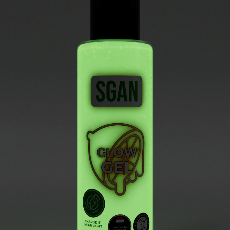 Интимный гель SGAN GLOW GEL с эффектом свечения на водной основе 110 мл 8213sg