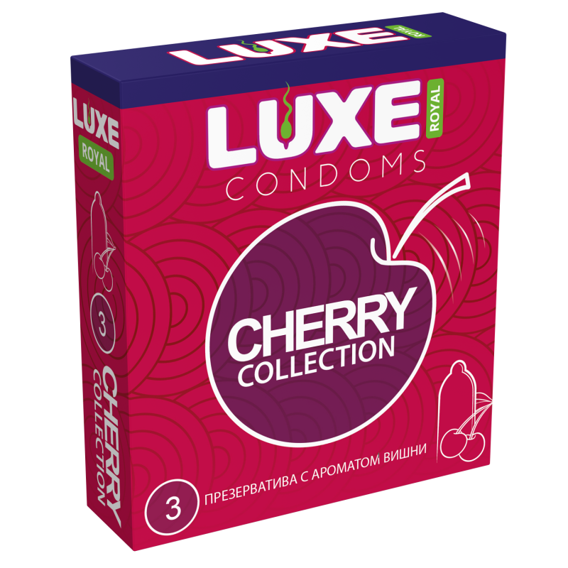 Презервативы LUXE ROYAL Cherry Collection 3733lux