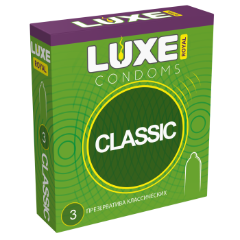 Презервативы LUXE ROYAL Classic гладкие 3696lux