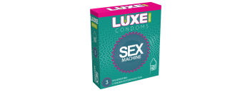 Презервативы текстурированные с рифленой поверхностью LUXE ROYAL Sex Machine 13740lux