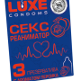 Презервативы Luxe Сексреаниматор (Персик)
