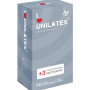 Презервативы Unilatex Ribbed 12+3 шт в подарок 3021Un