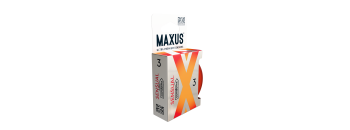Презервативы гладкие анатомические MAXUS Sensual X-Edition №3 6809mx