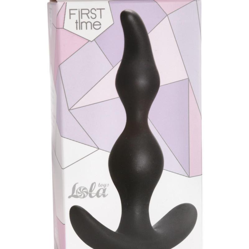 Анальная пробка Bent Anal Plug Black 5002-03lola