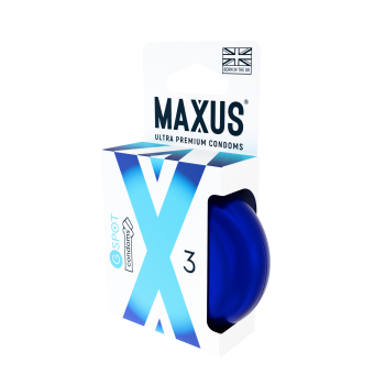 Презервативы гладкие двойная спираль MAXUS G Spot X-Edition №3 6823mx