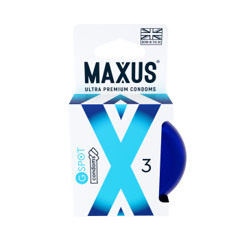 Презервативы гладкие двойная спираль MAXUS G Spot X-Edition №3 6823mx