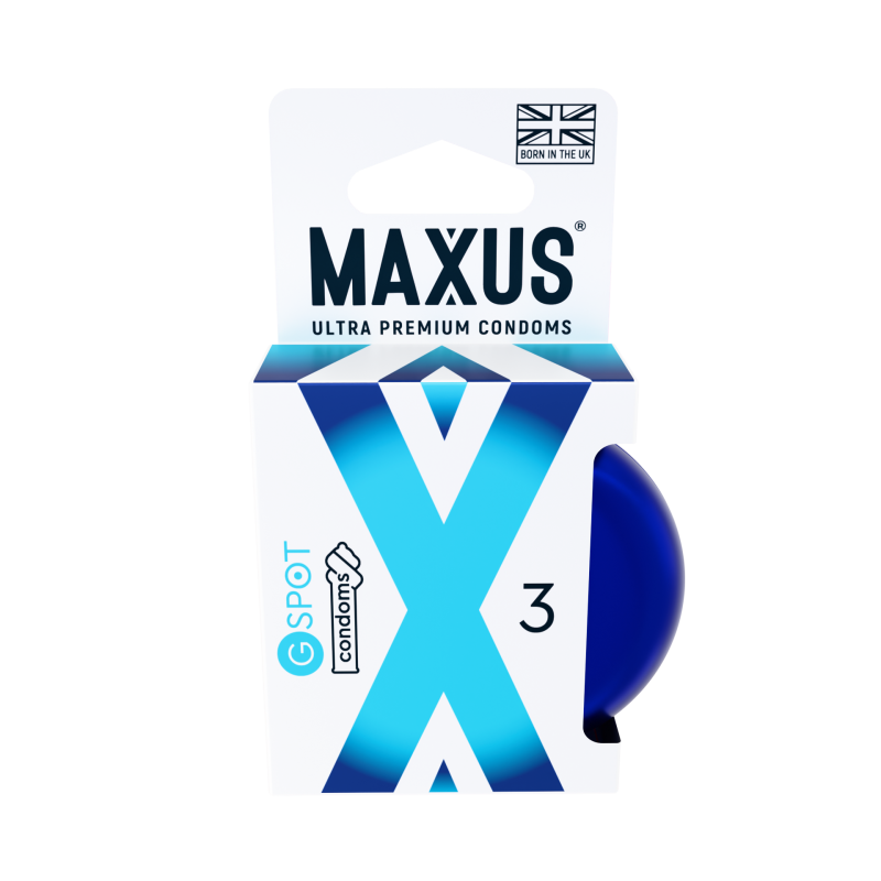 Презервативы гладкие двойная спираль MAXUS G Spot X-Edition №3 6823mx