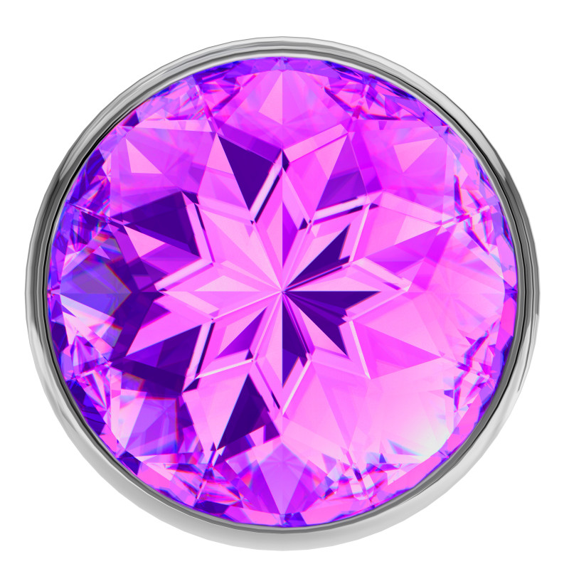 Анальная пробка Diamond Purple Sparkle Large 4010-05Lola