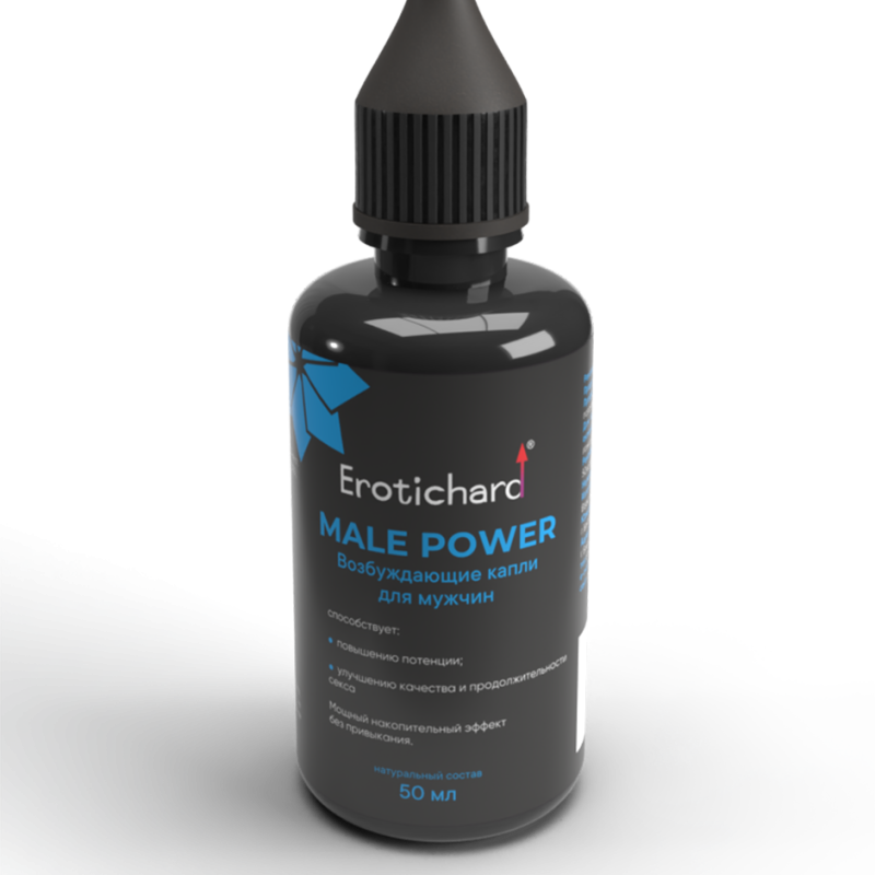 Капли Erotichard male power для мужчин 5218Eh