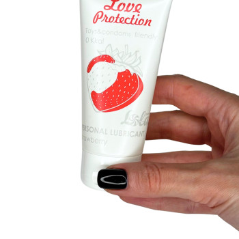 Лубрикант на Водной Основе Lola Games Love Protection Strawberry 50ml 1831-01lola