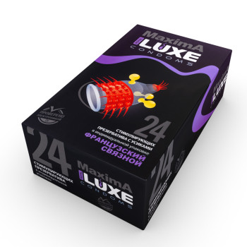 Презервативы Luxe MAXIMA №1 Французский Связной
