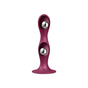 Анальная Пробка Satisfyer Double Ball-R red 048680SA