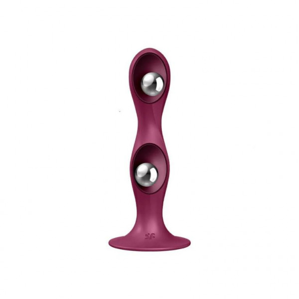 Анальная Пробка Satisfyer Double Ball-R red 048680SA