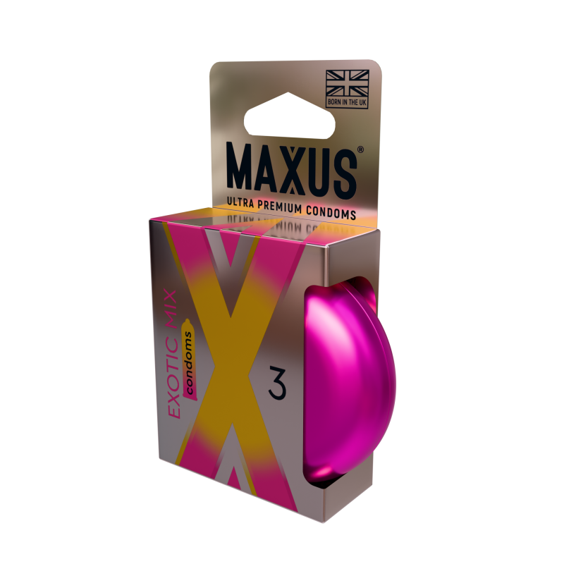 Презервативы ароматизированные MAXUS Exotic Mix X-Edition №3 6847mx