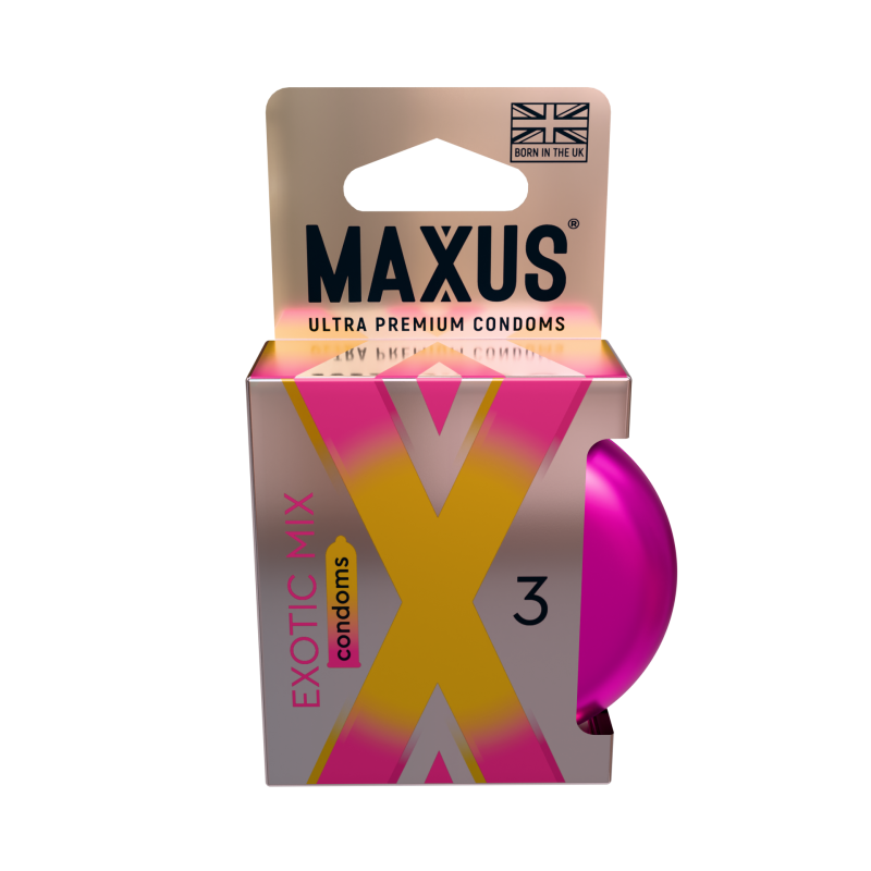 Презервативы ароматизированные MAXUS Exotic Mix X-Edition №3 6847mx