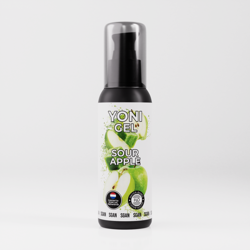 Лубрикант SGAN Sensual со вкусом Кислого Яблока для орального секса 100 мл 0660sg