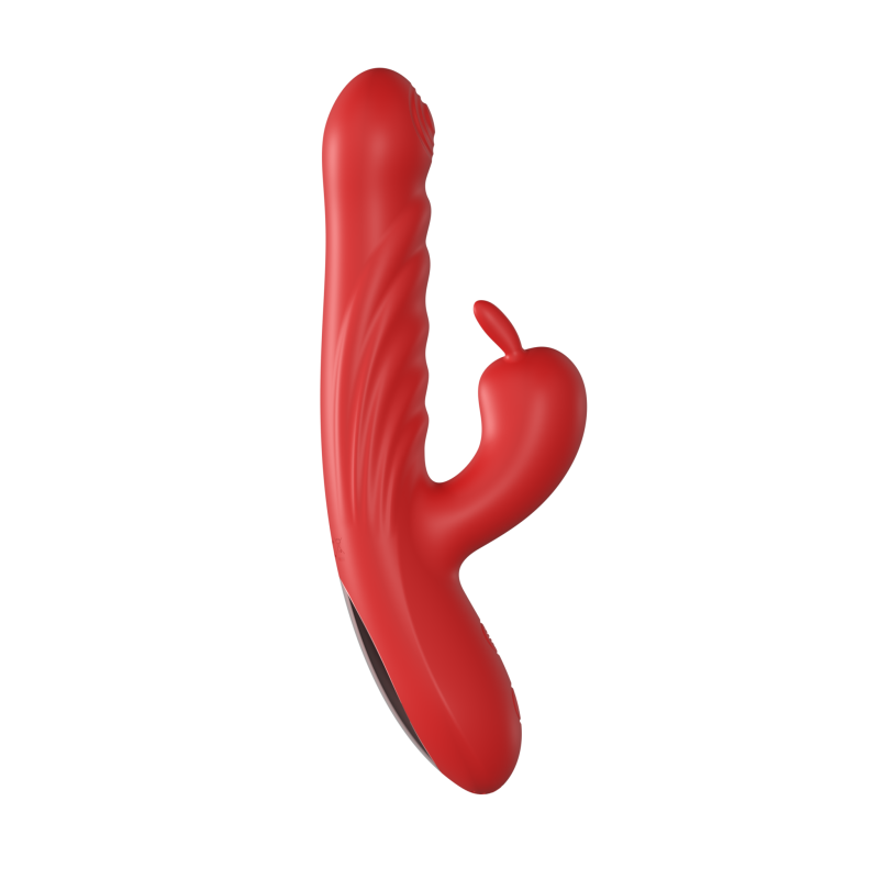 Силиконовый вибратор с эффектом фрикций SW3027