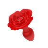 Анальный стимулятор с вибрацией в форме розы SW2033