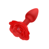 Анальный стимулятор с вибрацией в форме розы SW2033