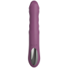 Силиконовый вибратор с эффектом фрикций Purple SW3028
