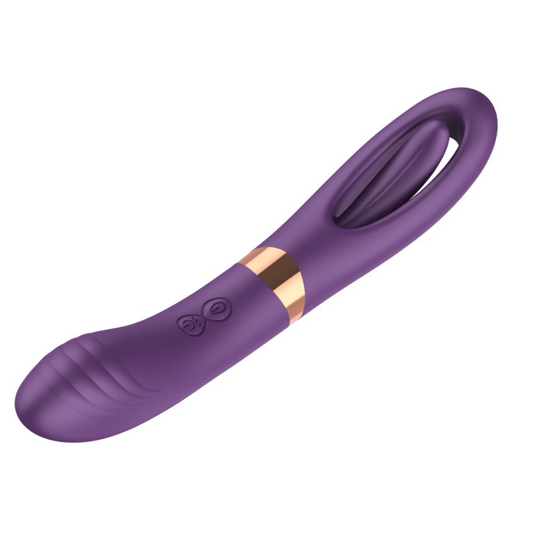 Силиконовый вибратор с функцией фингеринга SW2031