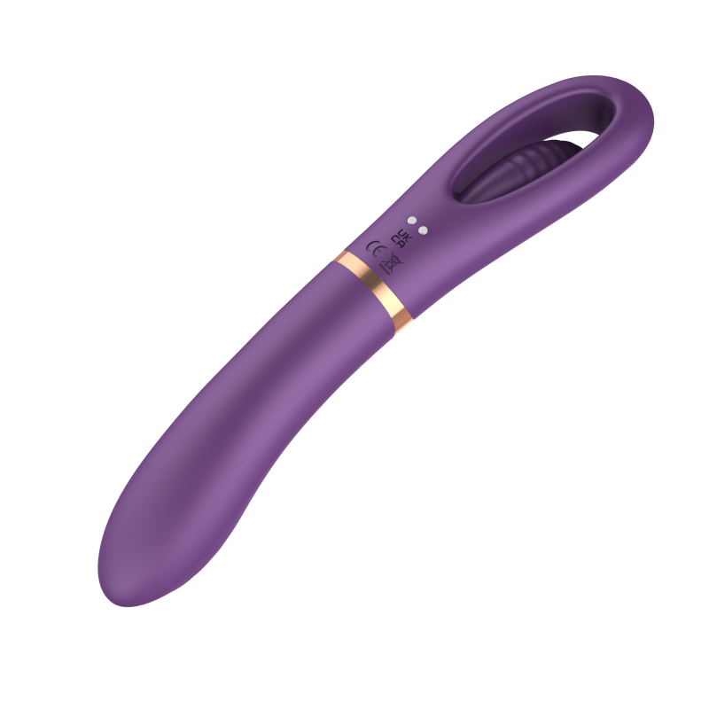 Силиконовый вибратор с функцией фингеринга SW2031