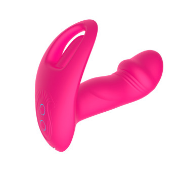 Вагинально-клиторальный вибратор c функцией фингеринга SW2034