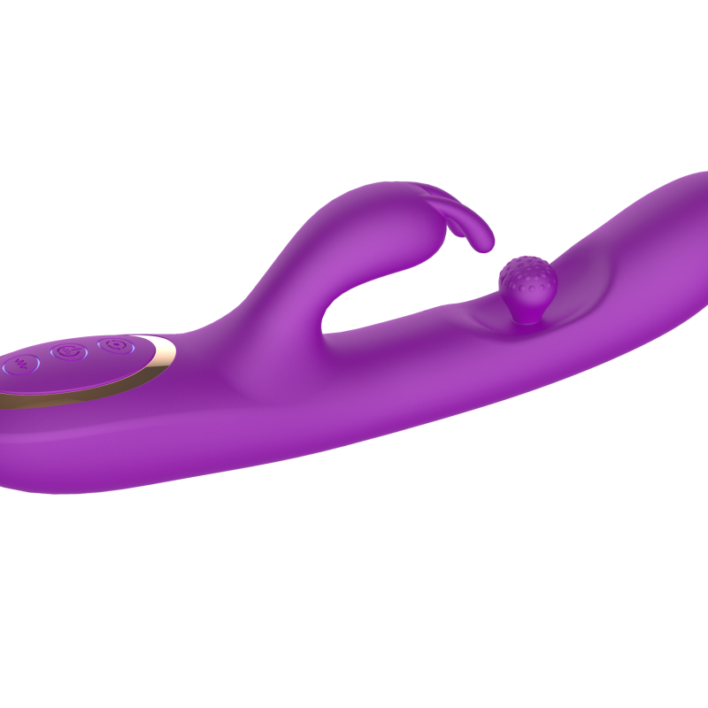 Вибратор-кролик с вращающимся шариком SW3063